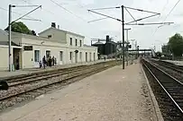 Quais de la gare, en direction de Rouen.