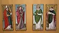 Quatre petits panneaux, éléments d’un triptyque, XVe&nbsp;siècle, École allemande