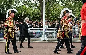 Rois d'armes et Black Rod.