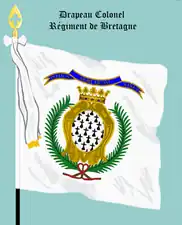 drapeau Colonel après 1720 environ