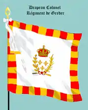 Greder drapeau du colonel