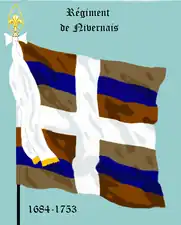 régiment de Nivernois de 1684 à 1753