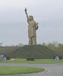 La statue de Barentin.