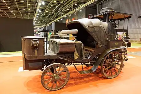 La Mancelle au Salon Rétromobile de 2016.