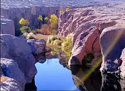 La rivière Toconao Toconao.