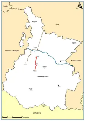 Image illustrative de l’article Route départementale 18 (Hautes-Pyrénées)