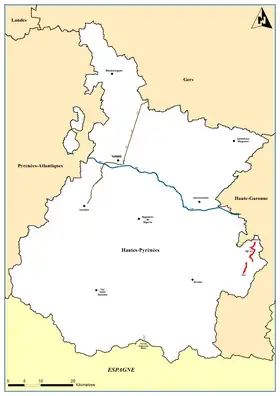 Image illustrative de l’article Route départementale 22 (Hautes-Pyrénées)