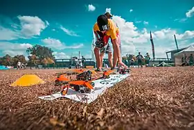 Image illustrative de l’article Course de drones