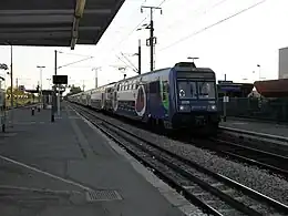 Z 20500 en vide voyageurs.