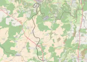 Voir la carte de la ligne.