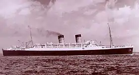 illustration de RMS Mauretania (1938)