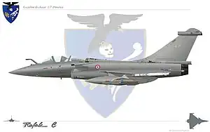Rafale C escadron 1/7 Provence