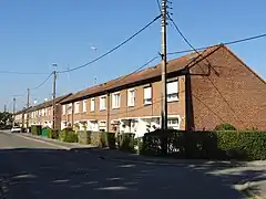 Des corons post-Nationalisation.