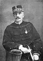 Le général Raoul Le Mouton de Boisdeffre, chef d'état-major de l'armée française de 1894 à 1898.