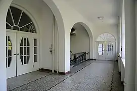 Hotel de ville, impression d’un couloir en 3ème étage