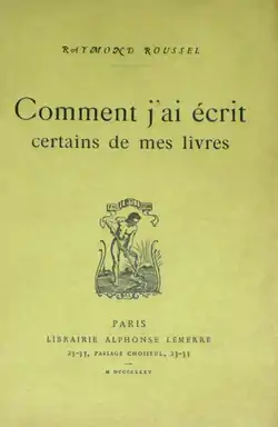 Image illustrative de l’article Comment j'ai écrit certains de mes livres