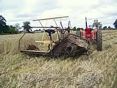 Moissonneuse-lieuse, Bottlesford, Wiltshire