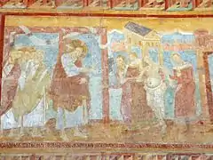 Église Saint-Georges d'Oberzell à Reichenau, fresques fin du Xe siècle