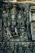 Lakshminarayana (Vishnu et Lakshmi)