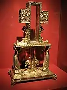 Reliquaire du clou et du bois de la croix de Jésus de Nazareth, Cathédrale Notre-Dame de Paris.