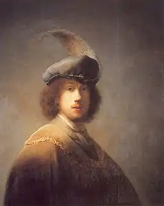 Autoportrait au béret à plume, 1629, Musée Isabella Stewart Gardner, Boston.