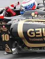 Photo de Vitaly Petrov à bord de la Renault R31