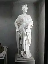 La Ville de Lyon (vers 1865), modèle en plâtre, musée des beaux-arts de Lyon.