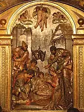 La Nativité par Gregorio Fernández, 1614, monastère de las Huelgas Reales&nbsp;(es), Valladolid