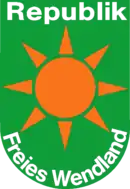 Drapeau de République libre de Wendland(Du 3 mai au 4 juin 1980)