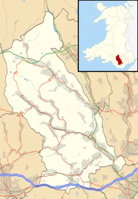 Voir sur la carte administrative de Rhondda Cynon Taf