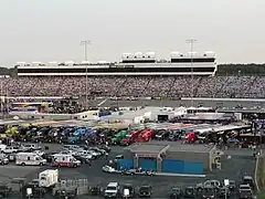 Le Richmond International Raceway où se déroule la course