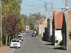 Rue Suzanne-Lanoy à Rieulay.