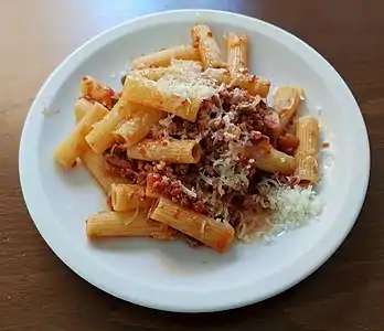 Rigatoni.