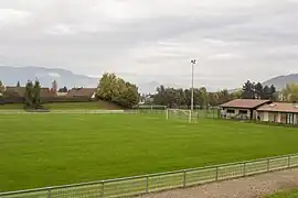Le terrain de football du Levatel.