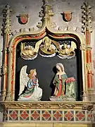 Copie de l'Annonciation offerte par Georges Vigouroux