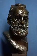 Auguste Rodin, Buste de Victor Hugo, fin du XIXe&nbsp;siècle.
