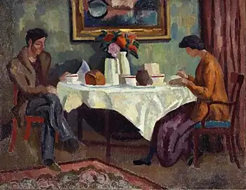 The Breakfast Table (vers 1918).