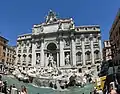 Fontaine de Trevi.
