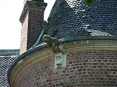 Gargouille décorative ajoutée au XIXe&nbsp;siècle.