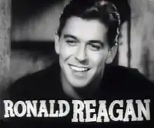 Ronald Reagan dans le rôle de Pat Dunn.