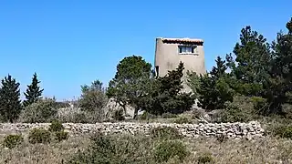 Moulin sur le Pla de la Roque.