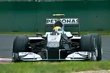 Photo de la Mercedes MGP W01 de Rosberg à Melbourne