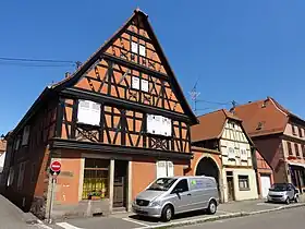 Maison de boulanger (XVIe-XVIIe),31 rue du Général-de-Gaulle.