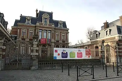 Hôtel Voreux, puis Motte-Lagache, à Roubaix.