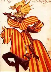 108r. Le roi d'Aragon