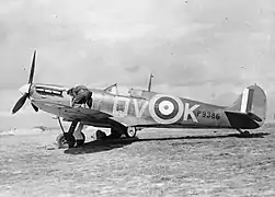 Le Spitfire de Lane.