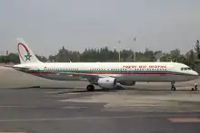 Livrée de l’a321 de la compagnie au début des années 2000