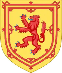Blason de Robert Ier d'Ecosse (ap.1306)