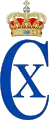 Monogramme du roi Christian X.