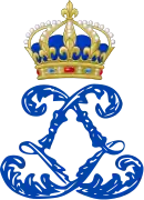 Monogramme du roi Louis XIV.